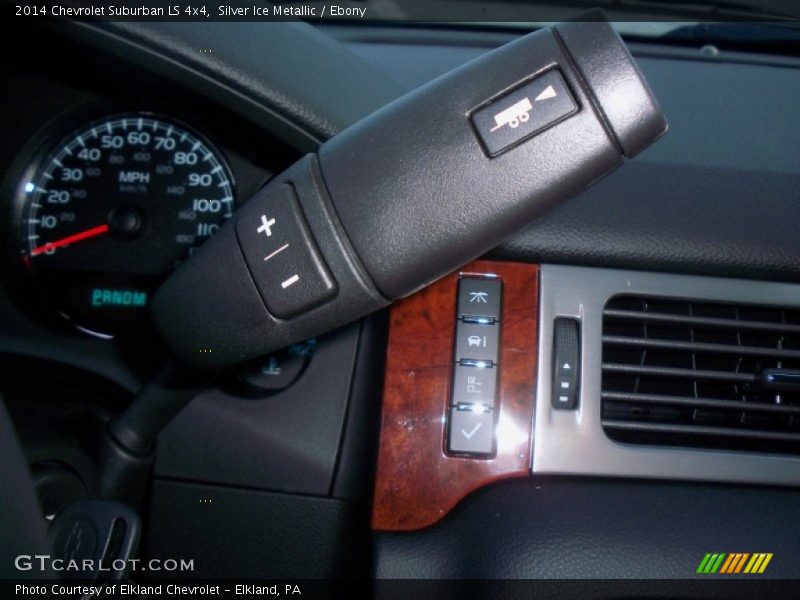 Silver Ice Metallic / Ebony 2014 Chevrolet Suburban LS 4x4