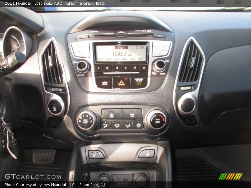 Graphite Gray / Black 2011 Hyundai Tucson GLS AWD