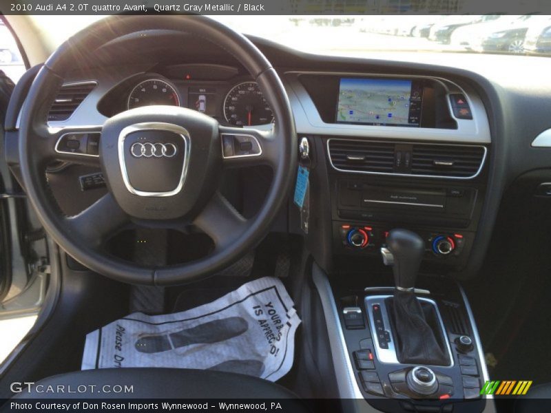 Quartz Gray Metallic / Black 2010 Audi A4 2.0T quattro Avant