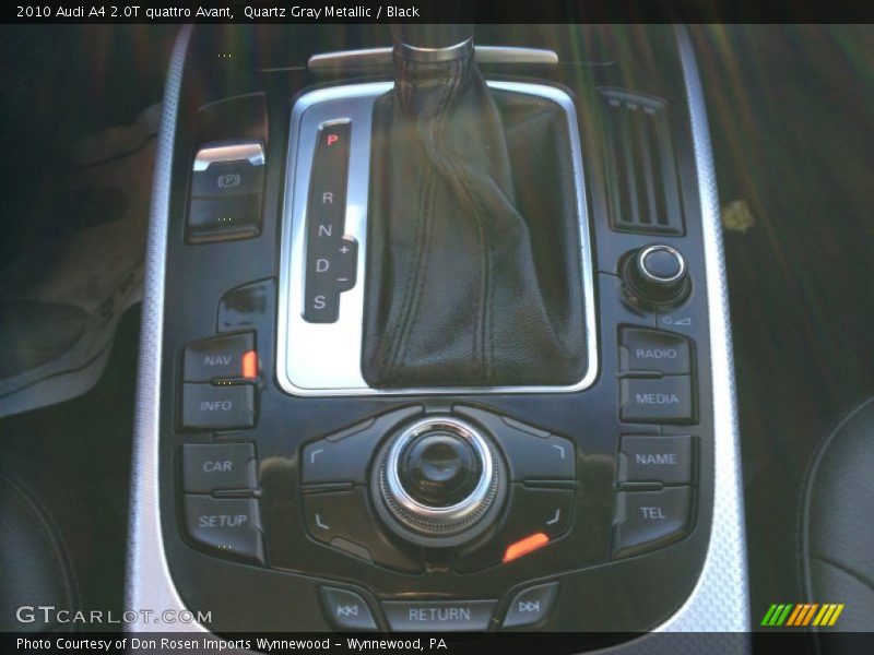 Quartz Gray Metallic / Black 2010 Audi A4 2.0T quattro Avant