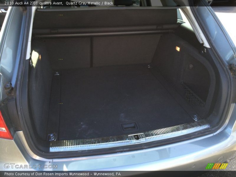 Quartz Gray Metallic / Black 2010 Audi A4 2.0T quattro Avant
