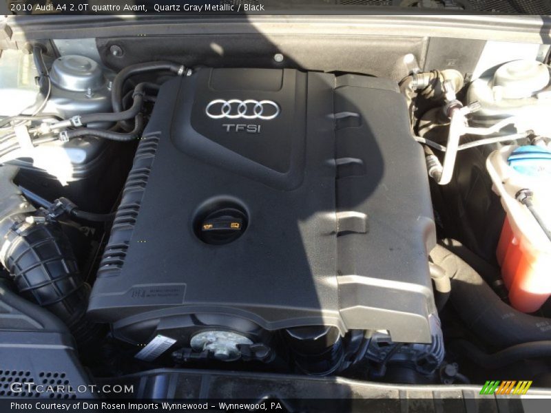 Quartz Gray Metallic / Black 2010 Audi A4 2.0T quattro Avant