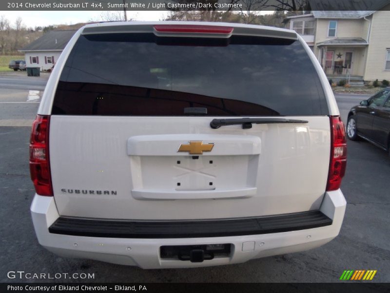 Summit White / Light Cashmere/Dark Cashmere 2014 Chevrolet Suburban LT 4x4
