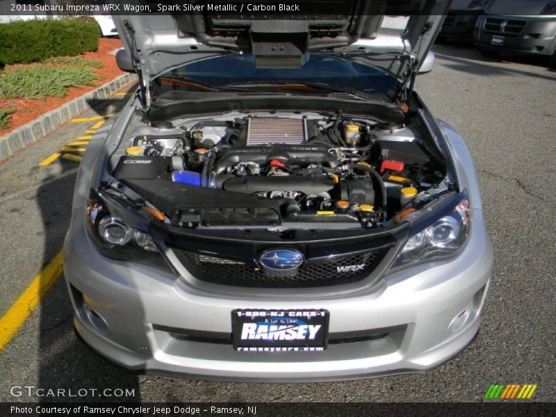 Spark Silver Metallic / Carbon Black 2011 Subaru Impreza WRX Wagon