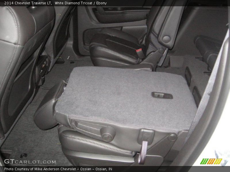White Diamond Tricoat / Ebony 2014 Chevrolet Traverse LT
