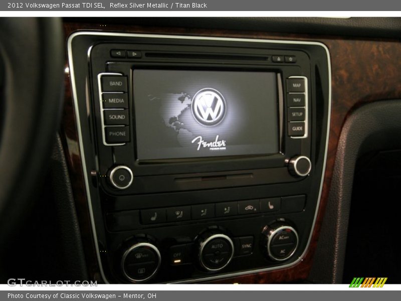 Reflex Silver Metallic / Titan Black 2012 Volkswagen Passat TDI SEL