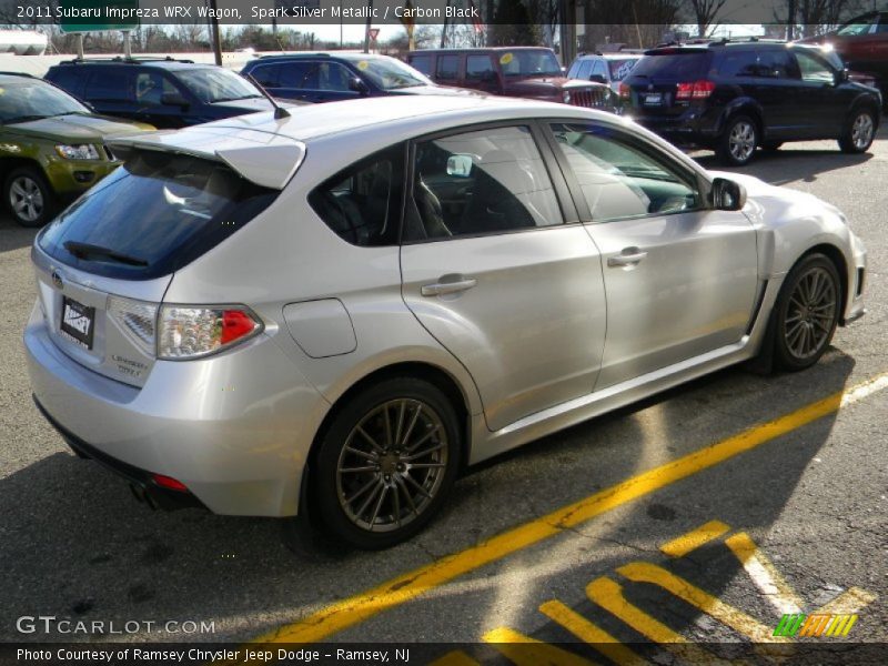 Spark Silver Metallic / Carbon Black 2011 Subaru Impreza WRX Wagon