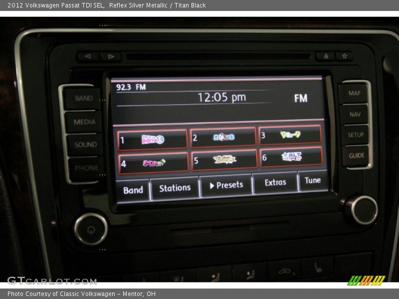 Reflex Silver Metallic / Titan Black 2012 Volkswagen Passat TDI SEL