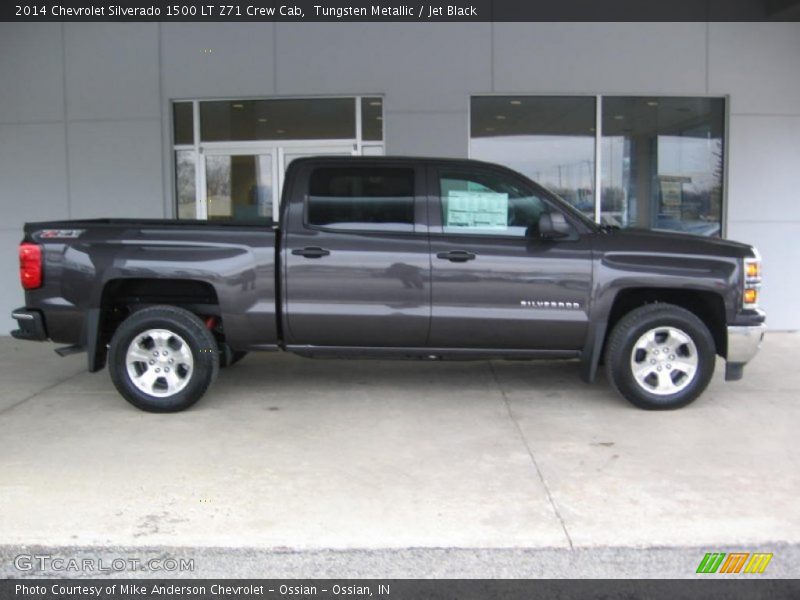 Tungsten Metallic / Jet Black 2014 Chevrolet Silverado 1500 LT Z71 Crew Cab