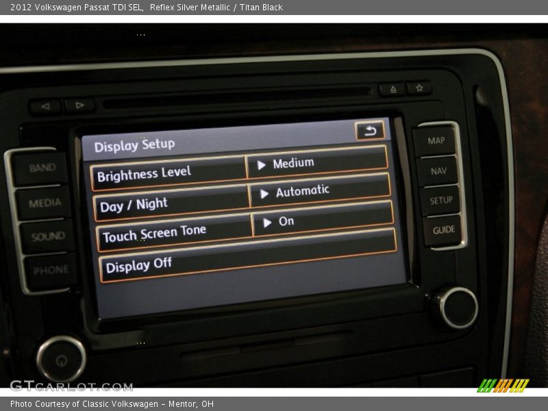 Reflex Silver Metallic / Titan Black 2012 Volkswagen Passat TDI SEL