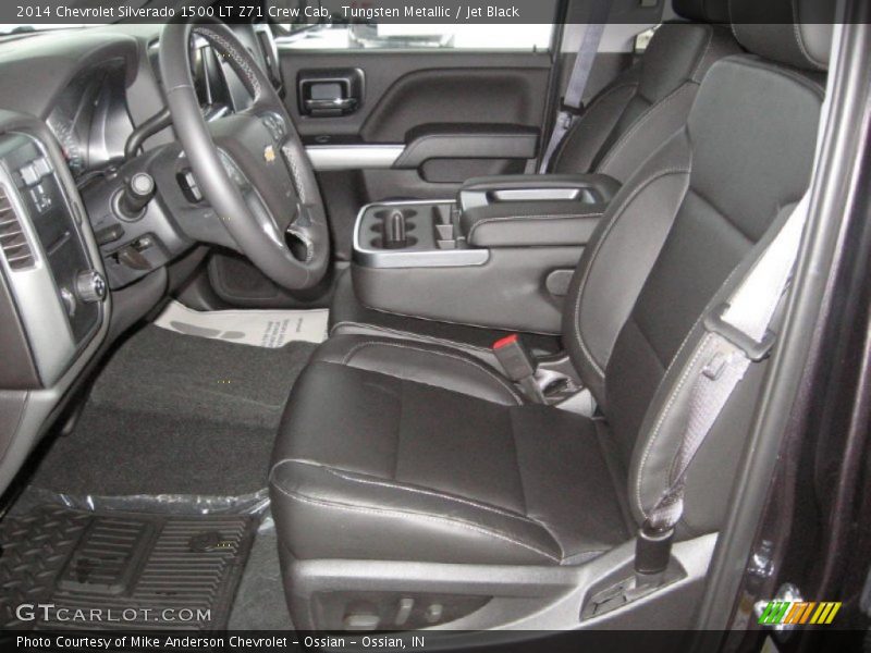 Tungsten Metallic / Jet Black 2014 Chevrolet Silverado 1500 LT Z71 Crew Cab