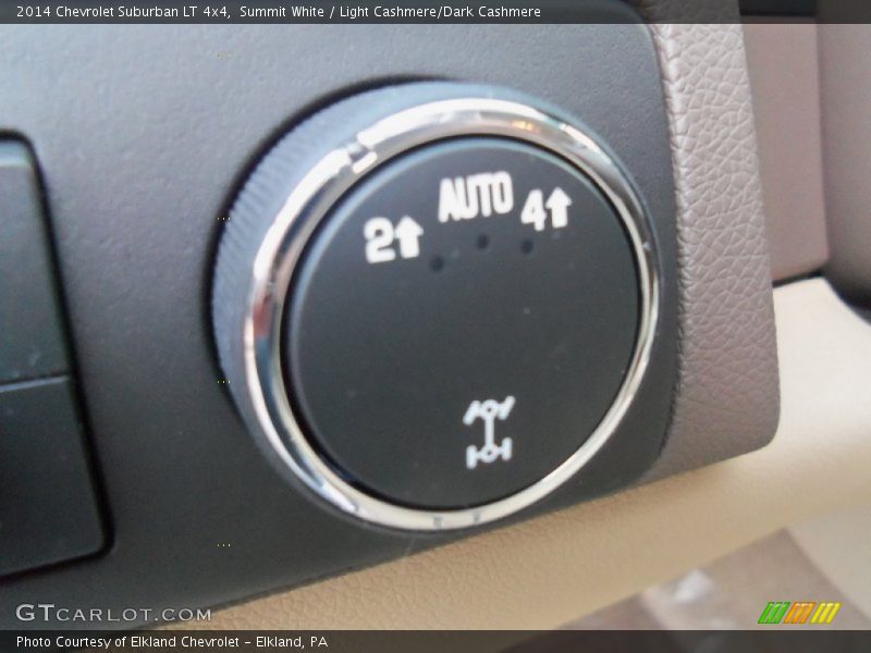 Summit White / Light Cashmere/Dark Cashmere 2014 Chevrolet Suburban LT 4x4