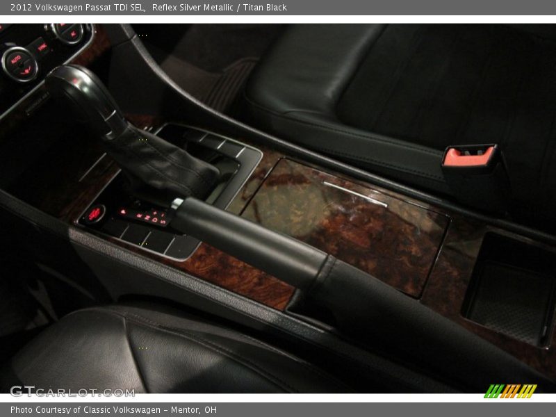 Reflex Silver Metallic / Titan Black 2012 Volkswagen Passat TDI SEL
