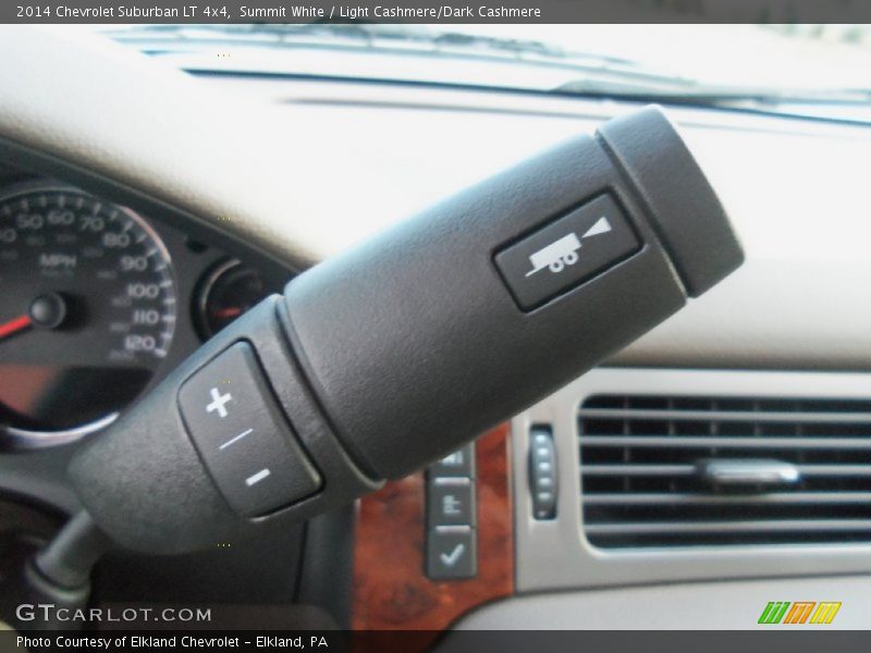 Summit White / Light Cashmere/Dark Cashmere 2014 Chevrolet Suburban LT 4x4