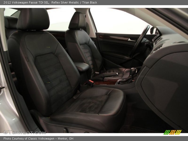 Reflex Silver Metallic / Titan Black 2012 Volkswagen Passat TDI SEL