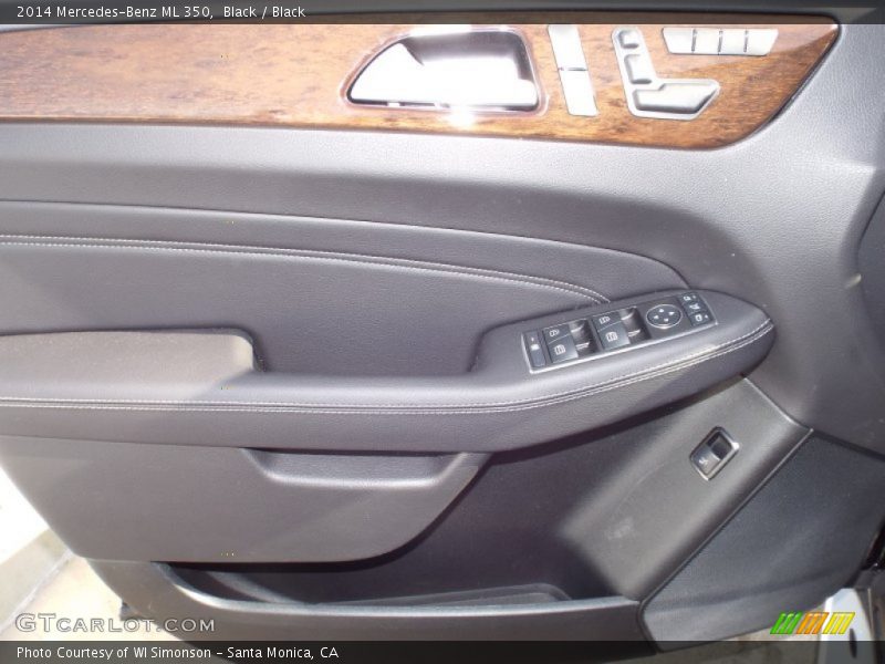 Black / Black 2014 Mercedes-Benz ML 350