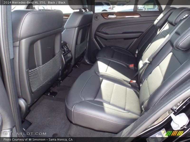Black / Black 2014 Mercedes-Benz ML 350