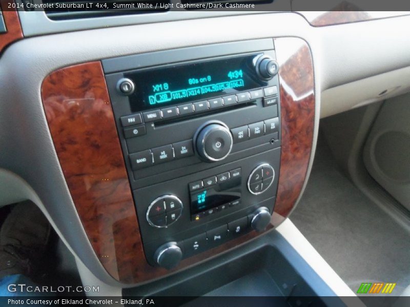 Summit White / Light Cashmere/Dark Cashmere 2014 Chevrolet Suburban LT 4x4