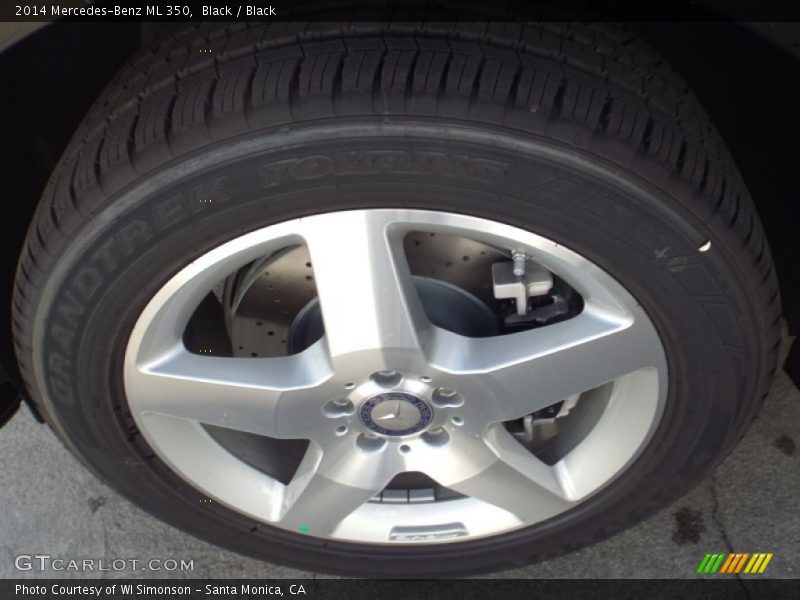 Black / Black 2014 Mercedes-Benz ML 350