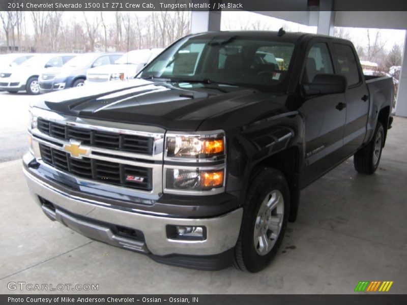 Tungsten Metallic / Jet Black 2014 Chevrolet Silverado 1500 LT Z71 Crew Cab