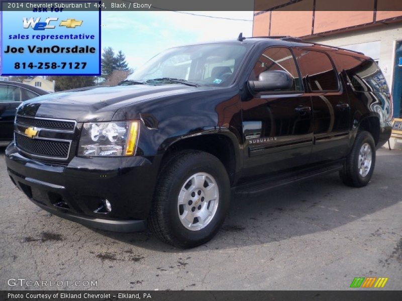 Black / Ebony 2014 Chevrolet Suburban LT 4x4