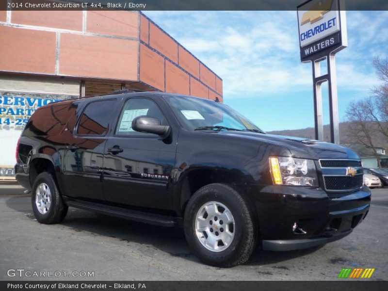 Black / Ebony 2014 Chevrolet Suburban LT 4x4