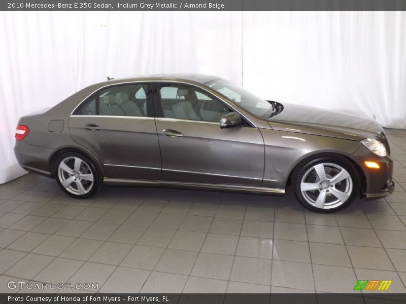 Indium Grey Metallic / Almond Beige 2010 Mercedes-Benz E 350 Sedan