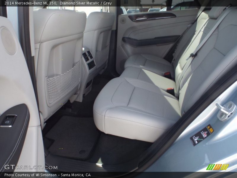 Diamond Silver Metallic / Grey 2014 Mercedes-Benz ML 350