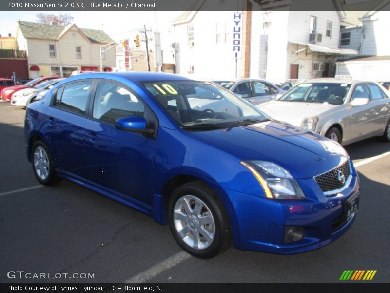 Blue Metallic / Charcoal 2010 Nissan Sentra 2.0 SR