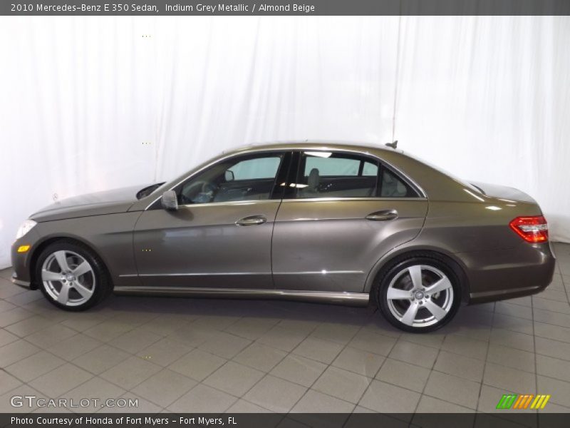 Indium Grey Metallic / Almond Beige 2010 Mercedes-Benz E 350 Sedan