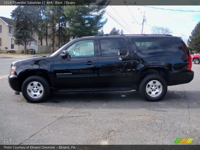 Black / Ebony 2014 Chevrolet Suburban LT 4x4