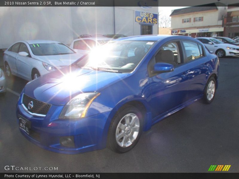 Blue Metallic / Charcoal 2010 Nissan Sentra 2.0 SR