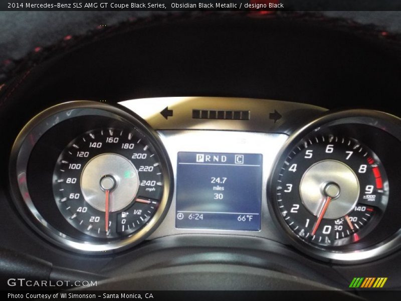  2014 SLS AMG GT Coupe Black Series AMG GT Coupe Black Series Gauges