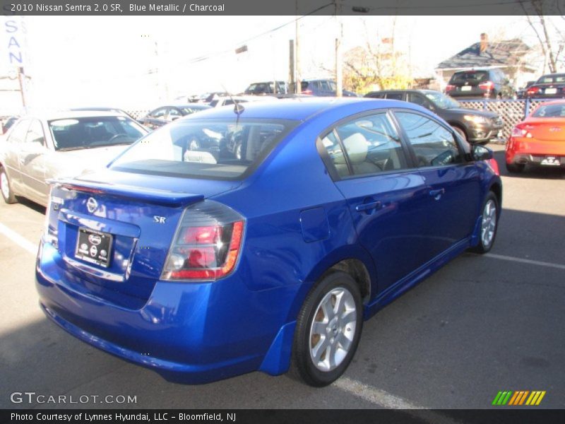 Blue Metallic / Charcoal 2010 Nissan Sentra 2.0 SR