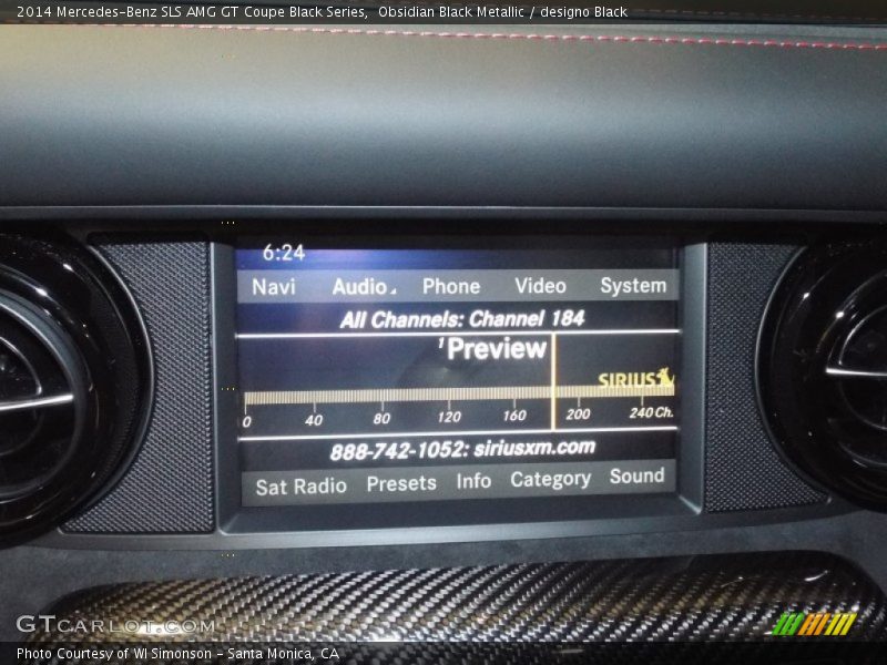 Obsidian Black Metallic / designo Black 2014 Mercedes-Benz SLS AMG GT Coupe Black Series