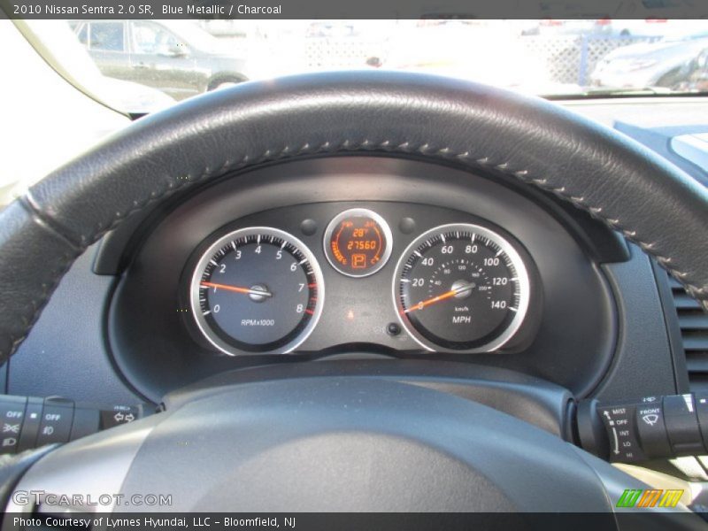 Blue Metallic / Charcoal 2010 Nissan Sentra 2.0 SR