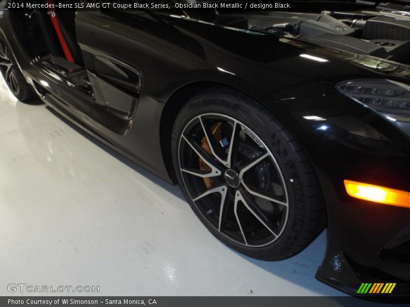 Obsidian Black Metallic / designo Black 2014 Mercedes-Benz SLS AMG GT Coupe Black Series