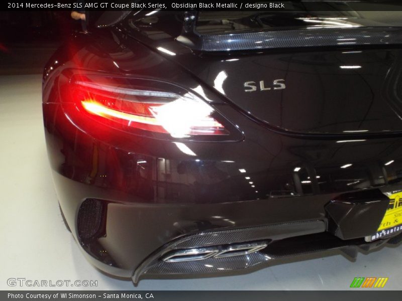 Obsidian Black Metallic / designo Black 2014 Mercedes-Benz SLS AMG GT Coupe Black Series