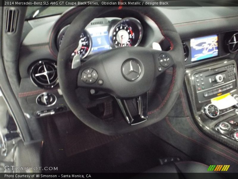  2014 SLS AMG GT Coupe Black Series Steering Wheel