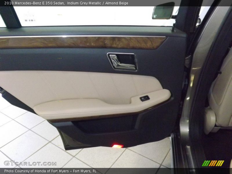 Indium Grey Metallic / Almond Beige 2010 Mercedes-Benz E 350 Sedan