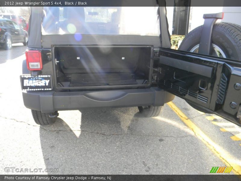 Black / Black 2012 Jeep Wrangler Sport S 4x4