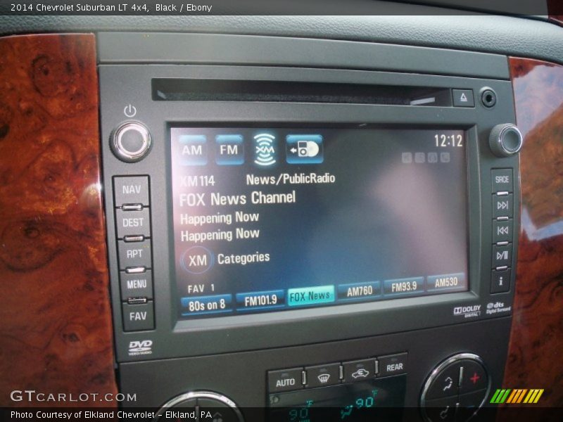 Black / Ebony 2014 Chevrolet Suburban LT 4x4