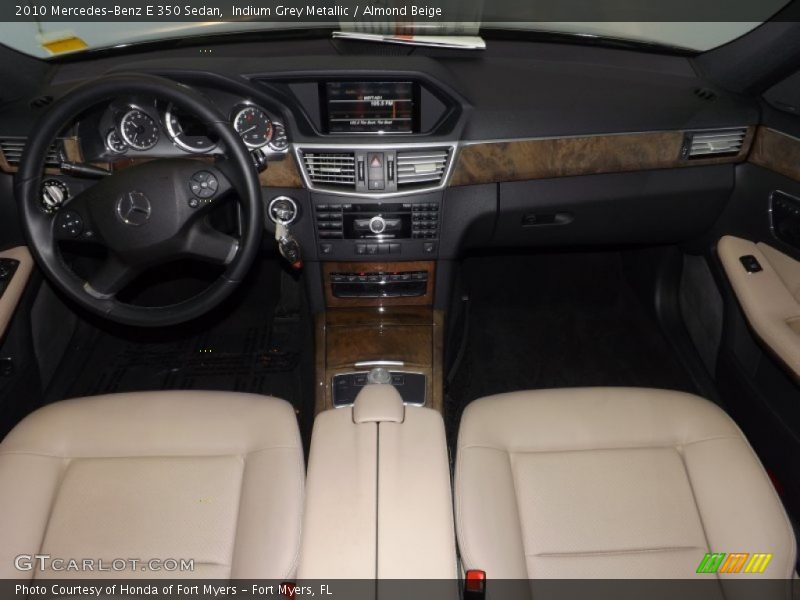 Indium Grey Metallic / Almond Beige 2010 Mercedes-Benz E 350 Sedan