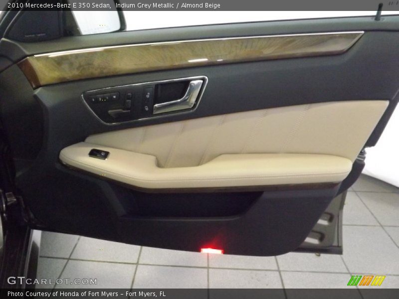 Indium Grey Metallic / Almond Beige 2010 Mercedes-Benz E 350 Sedan