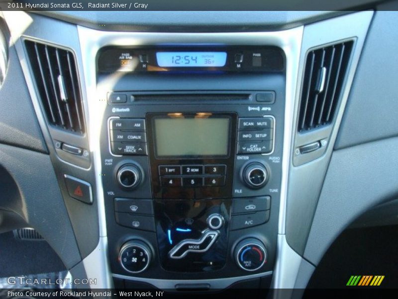 Radiant Silver / Gray 2011 Hyundai Sonata GLS