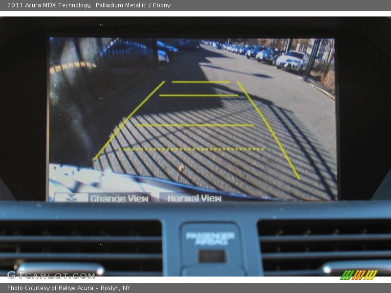 Palladium Metallic / Ebony 2011 Acura MDX Technology