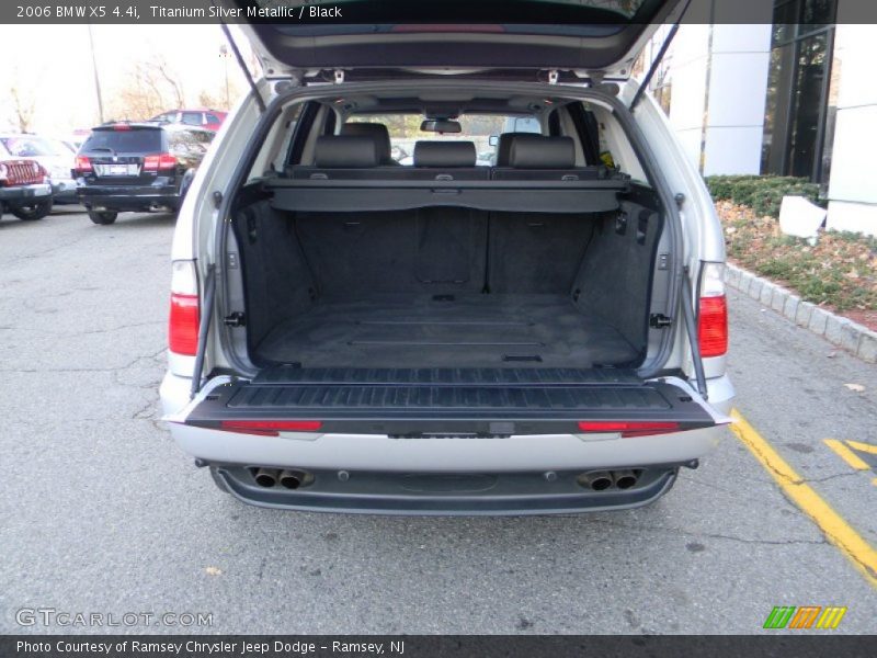 Titanium Silver Metallic / Black 2006 BMW X5 4.4i