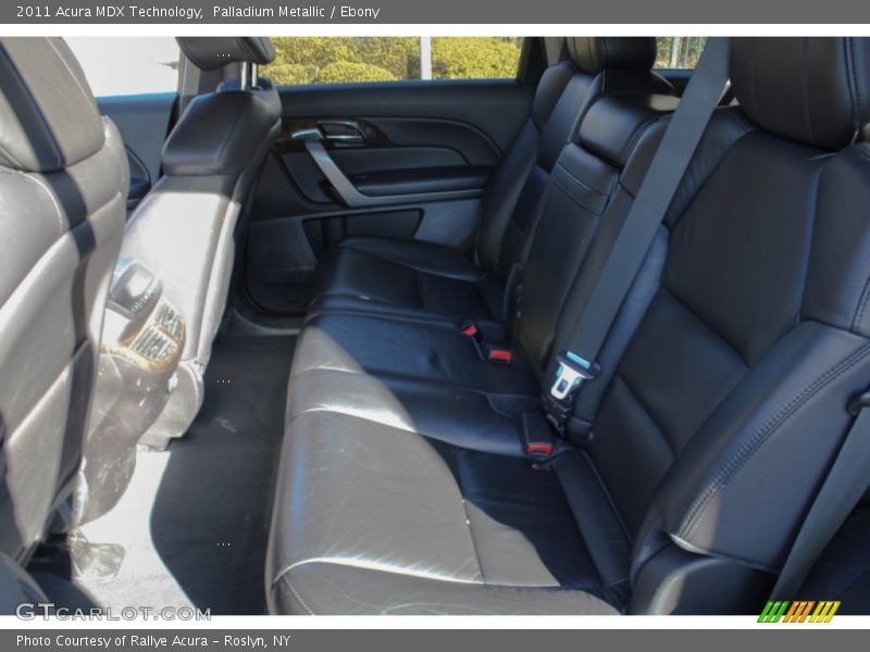 Palladium Metallic / Ebony 2011 Acura MDX Technology