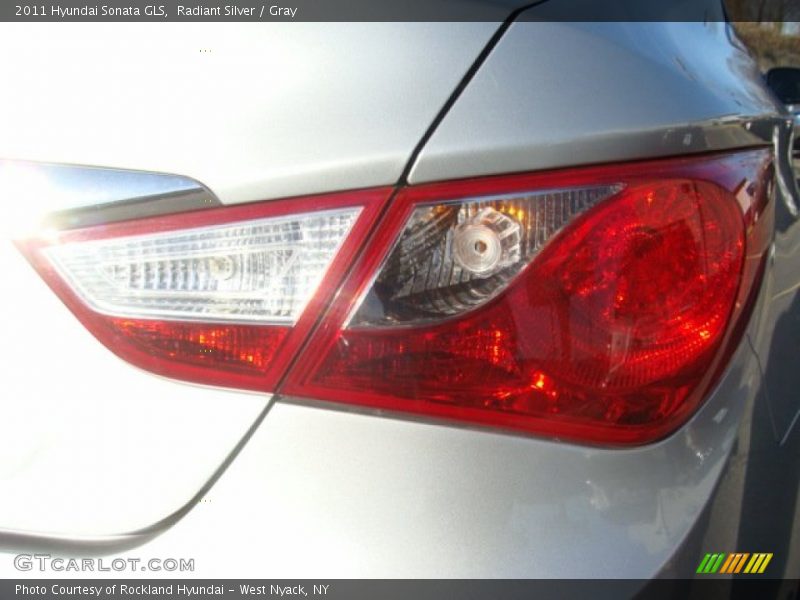 Radiant Silver / Gray 2011 Hyundai Sonata GLS