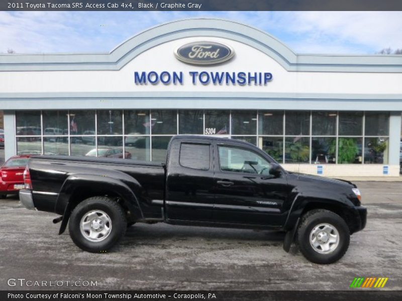 Black / Graphite Gray 2011 Toyota Tacoma SR5 Access Cab 4x4